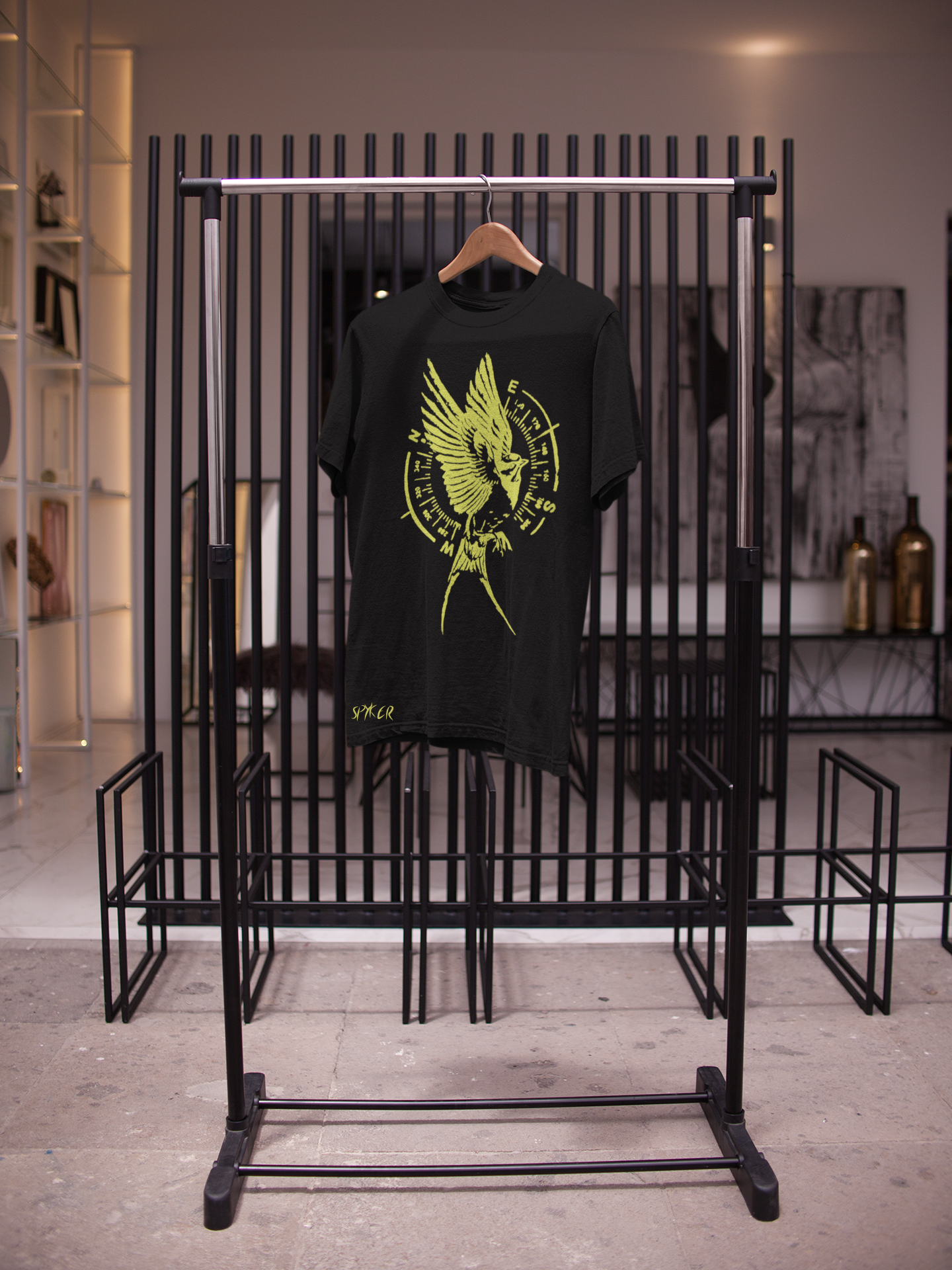 Freedom Compass Cotton T-Shirt