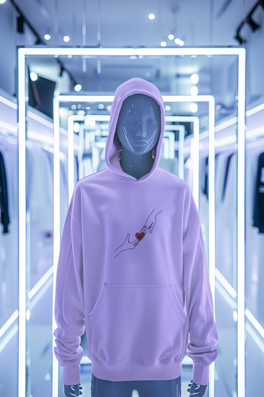 Heart Connection Hoodie 🤍❤️