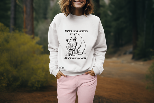 Wildlife Together Sweatshirt 🐻🌿✨