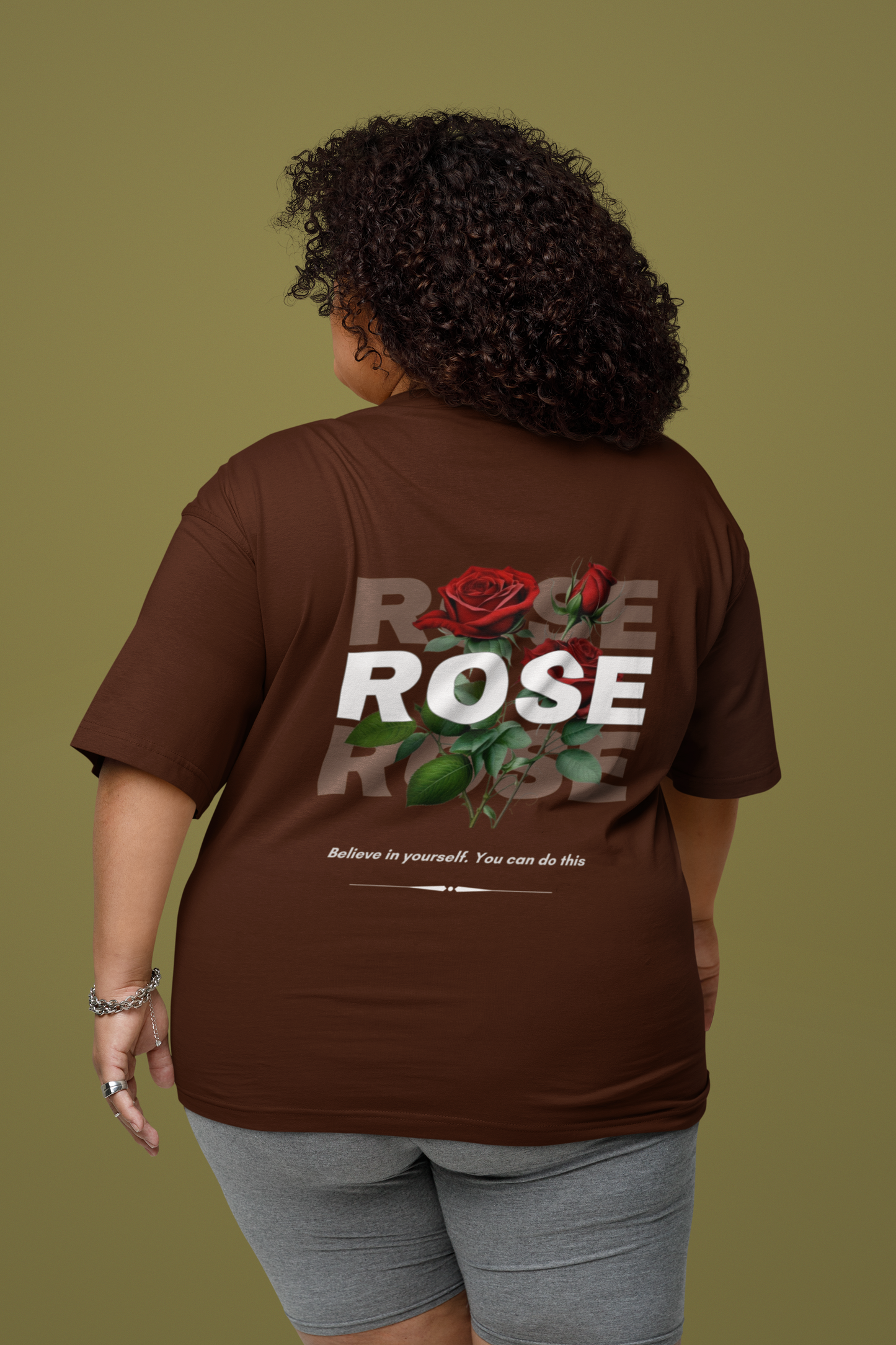 T-shirt Rose Elegance (édition femme) 🌹