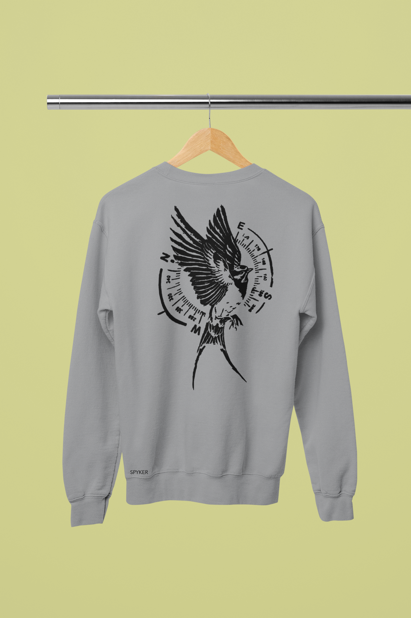 Sweat-shirt ras du cou Nature Navigator🖤🦅🌿