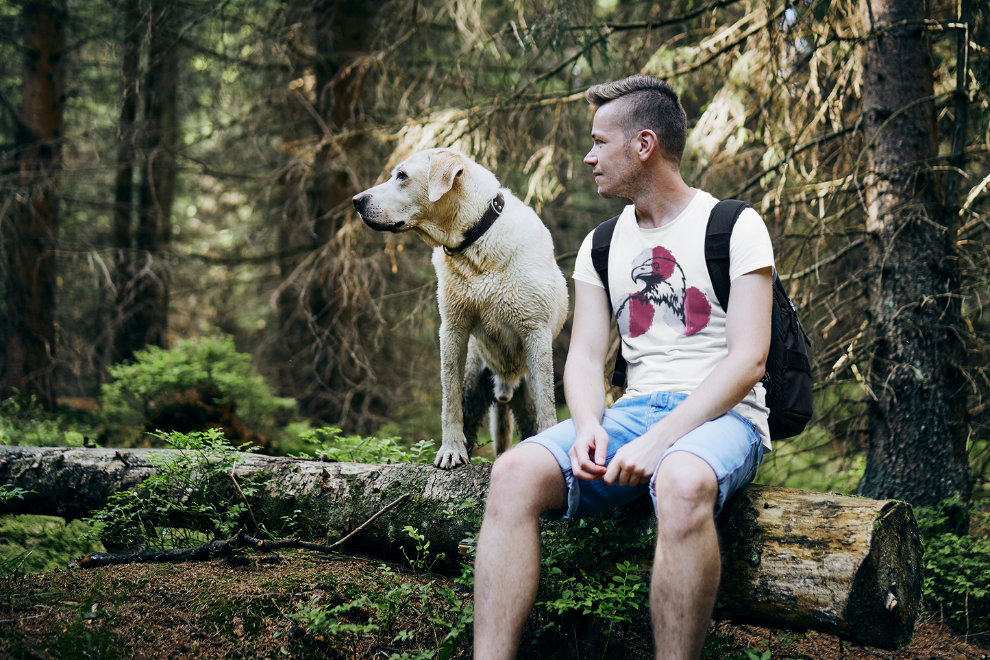 🦅 T-shirt Freedom Hiker 🌄