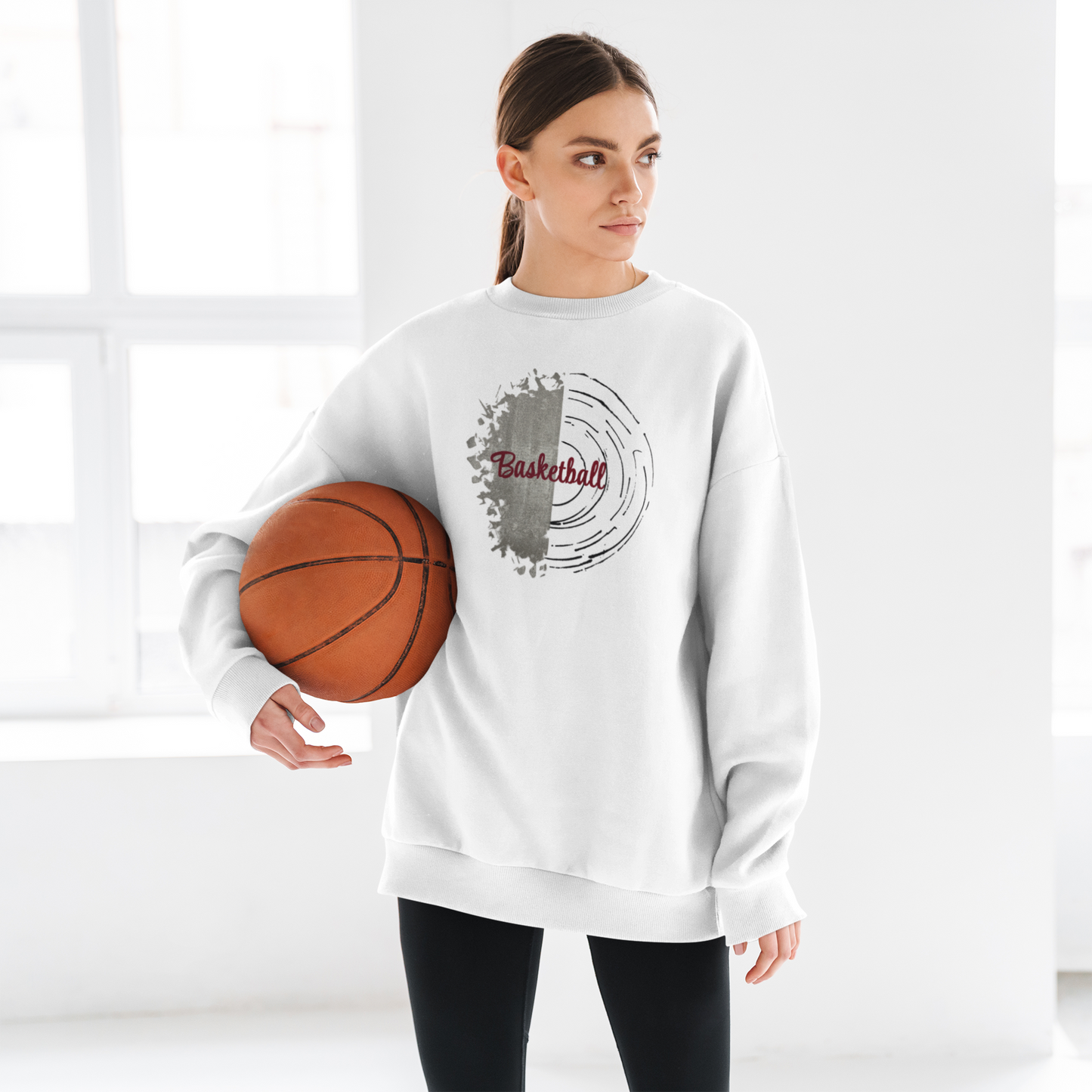 Sudadera con vibraciones de baloncesto